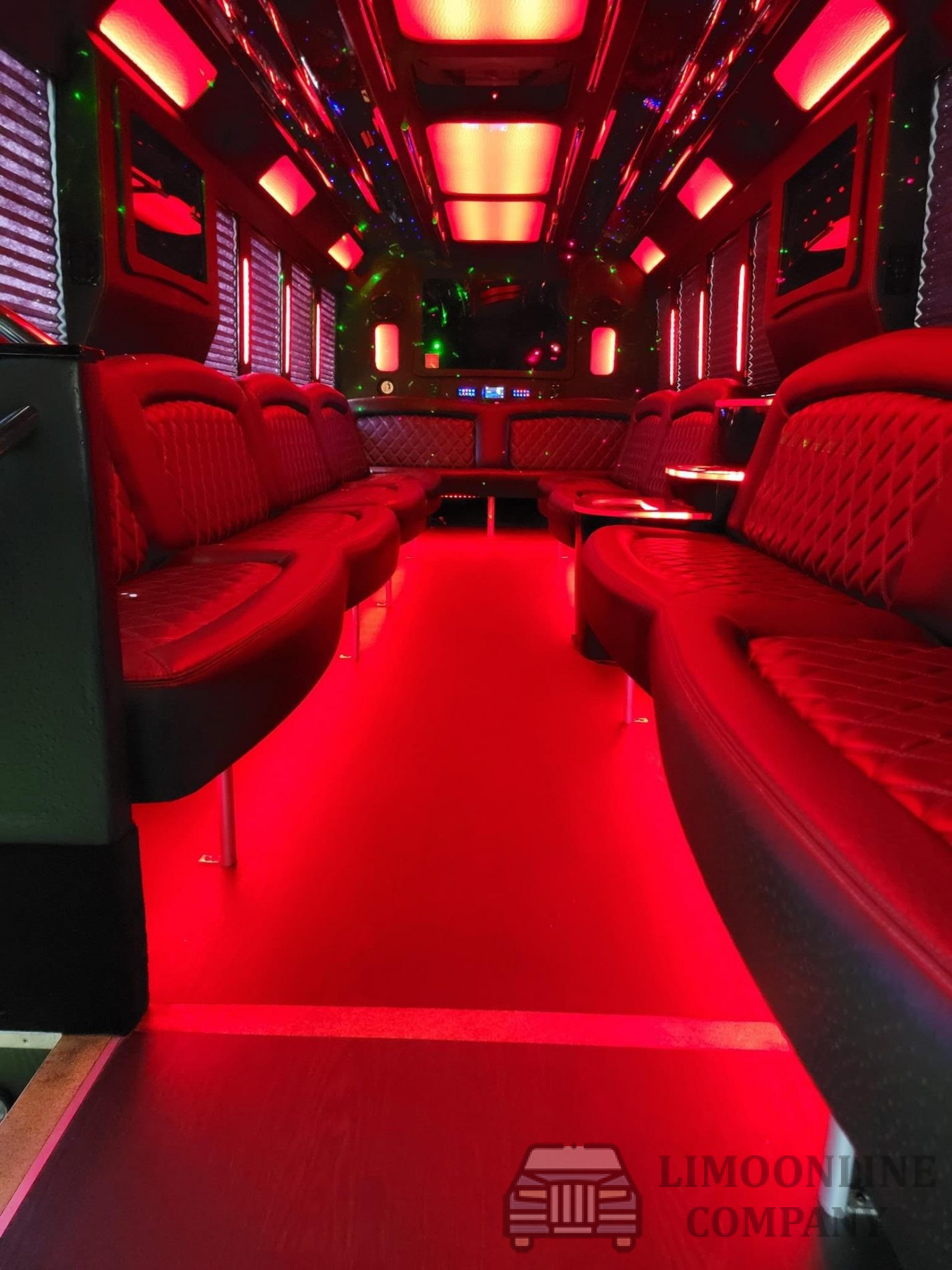 Ford F 750 Party Bus Interior2